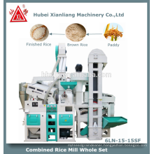 india low price small complete rice milling equipment